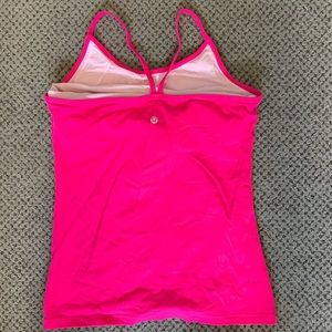 Lululemon Bright Pink tank top!
